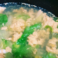 くりくりた's cooksnap of when they made 超簡単に！レタスと卵のスープ.