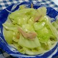 あいーさん's cooksnap of when they made 簡単やみつき！ニンニクキャベツ！.