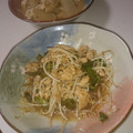 ★くまた★☆'s cooksnap of when they made 鶏挽肉ともやしのソース炒め.