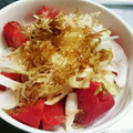 hozunyam's cooksnap of when they made 新たまねぎで和風トマトサラダ.
