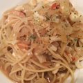 なだも's cooksnap of when they made うまっ！大葉が香る♪イカと海老のパスタ.