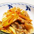 ☆lino☆lino's cooksnap of when they made 豚キムチ.