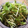 mugiyoshi's cooksnap of when they made オイルサーディンの水菜サラダ.