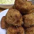 puniyura's cooksnap of when they made 簡単！チーズinポテトコロッケ.