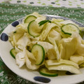 赤い電話's cooksnap of when they made きゅうりとキャベツの浅漬け.