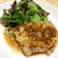 ゆきえまる's cooksnap of when they made にんにくたっぷり中濃ソースでチキンソテー.