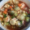 友莉子's cooksnap of when they made 隠し味がみそ❤芽キャベツとお豆のトマト煮.