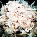 にゃんタコさん's cooksnap of when they made 簡単★ひき肉とごぼうの混ぜご飯.