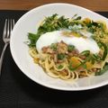オレンジらっこ's cooksnap of when they made ◉ツナマヨ納豆スパゲティー◉.