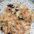 kinuちゃん's cooksnap of when they made おかかと海苔の焼きめし.