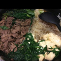 リリーホワイト's cooksnap of when they made めんつゆとすき焼きのタレで簡単肉豆腐！.