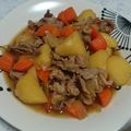 クックOBGGNF☆'s cooksnap of when they made ほっこり定番。肉じゃが.