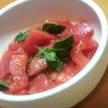 yoppi0128's cooksnap of when they made トマトとバジルの☆フレッシュ☆サラダ.