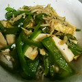 いっさんの家's cooksnap of when they made ピーマンとしらすのきんぴら.