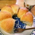 のりのりのりマスター's cooksnap of when they made 塩バターちぎりパン☆.