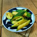 13pearls's cooksnap of when they made 簡単☆ズッキーニのカレー炒め.