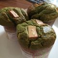 chiiiiiii's cooksnap of when they made 栗とホワイトチョコ入り抹茶マフィン.