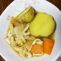 あんずちゃんママ's cooksnap of when they made ほっこり♪新じゃがと油揚げの煮物.