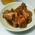 佐賀ウマ's cooksnap of when they made 簡単！お肉がホロリ☆手羽元の甘辛煮.