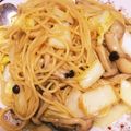 ちーびすけっと's cooksnap of when they made しめじとチキンの和風パスタ.