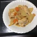 higekuma's cooksnap of when they made 圧力鍋で♪鶏手羽元と大根の味噌煮込み.