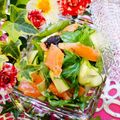 makichihua's cooksnap of when they made サーモンとズッキーニのディルサラダ.