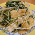 ぴかるママ's cooksnap of when they made 水菜と油揚げのおひたし.