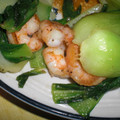 Presel's cooksnap of when they made えびと青梗菜炒め.