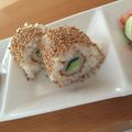 おくっち家's cooksnap of when they made チーズ竹輪のラップ巻きおにぎり.