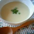 sashimo's cooksnap of when they made 新じゃがで冷たいスープ☆ビシソワーズ♪.