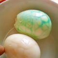 ももちゃんパンダ's cooksnap of when they made ゆでたまごが！恐竜のたまごに変身❗.