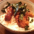 umizarusuki's cooksnap of when they made 甘辛だれのから揚げ丼★.