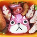 ひろちャむ's cooksnap of when they made キャラ弁 あつガルル 妖怪ウォッチ.