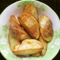かっぱっぱちゃん's cooksnap of when they made 揚げない皮付きフライドポテト♡.