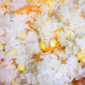 谷中の猫's cooksnap of when they made コーン缶と人参の炊き込みごはん.