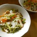 しのばぁたん's cooksnap of when they made さっぱり美味しい胸肉マリネサラダ.