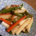 きみ子's cooksnap of when they made とろりん豆腐★:ﾟ*'しゃきしゃき野菜のきんぴらのせ.