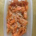 mentaico00's cooksnap of when they made 人参の皮のきんぴら.