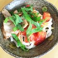 菜のはなこ's cooksnap of when they made ⭐さっぱりトマトダレの冷やしうどん⭐.
