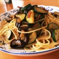 bigbig123's cooksnap of when they made ズッキーニとナスのスパゲッティー.