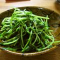 低カロ探検隊's cooksnap of when they made 豆苗炒め♪早い・安い・美味しい！.