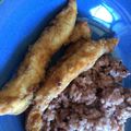 nudist's cooksnap of when they made スティックカレーササミ.