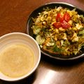 よよっち♪'s cooksnap of when they made 豆乳ごまだれサラダ冷やし中華♪.
