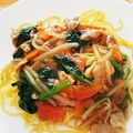 リスの親子's cooksnap of when they made 残り野菜であんかけ焼そば★.