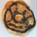 ＊tutumi＊'s cooksnap of when they made スピルリナお絵かきホットケーキ♪.