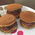 Yooboo's cooksnap of when they made ミニ抹茶どら焼き.