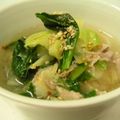 れいにあ's cooksnap of when they made 豚肉とキャベツの味噌スープ.