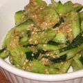 トポコ's cooksnap of when they made タタキきゅうりのご馳走ナムル.