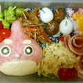 peruru202's cooksnap of when they made モンストキャラ弁.