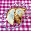 にきけん's cooksnap of when they made 簡単！ワンタン皮の餡包み焼き.